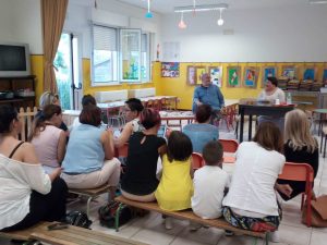 presentazione del libro di Samuela Baiocco presso la Scuola Materna Molini Tenna di Fermo