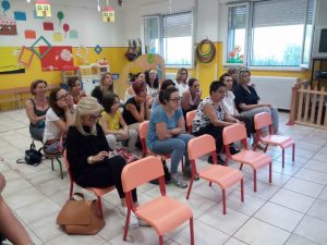 presentazione del libro di Samuela Baiocco presso la Scuola Materna Molini Tenna di Fermo