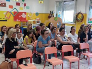 presentazione del libro di Samuela Baiocco presso la Scuola Materna Molini Tenna di Fermo