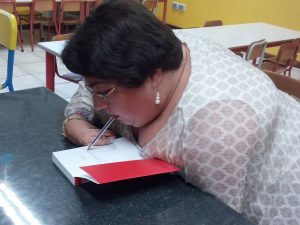 presentazione del libro di Samuela Baiocco presso la Scuola Materna Molini Tenna di Fermo
