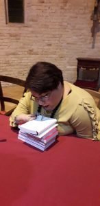 Presentazione libro di Samuela Baiocco a Fermo l'8 febbraio 2019