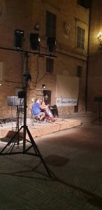 Presentazione del libro si Samuela Baiocco a Morrovalle il 10 agosto2019
