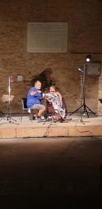 Presentazione del libro si Samuela Baiocco a Morrovalle il 10 agosto2019