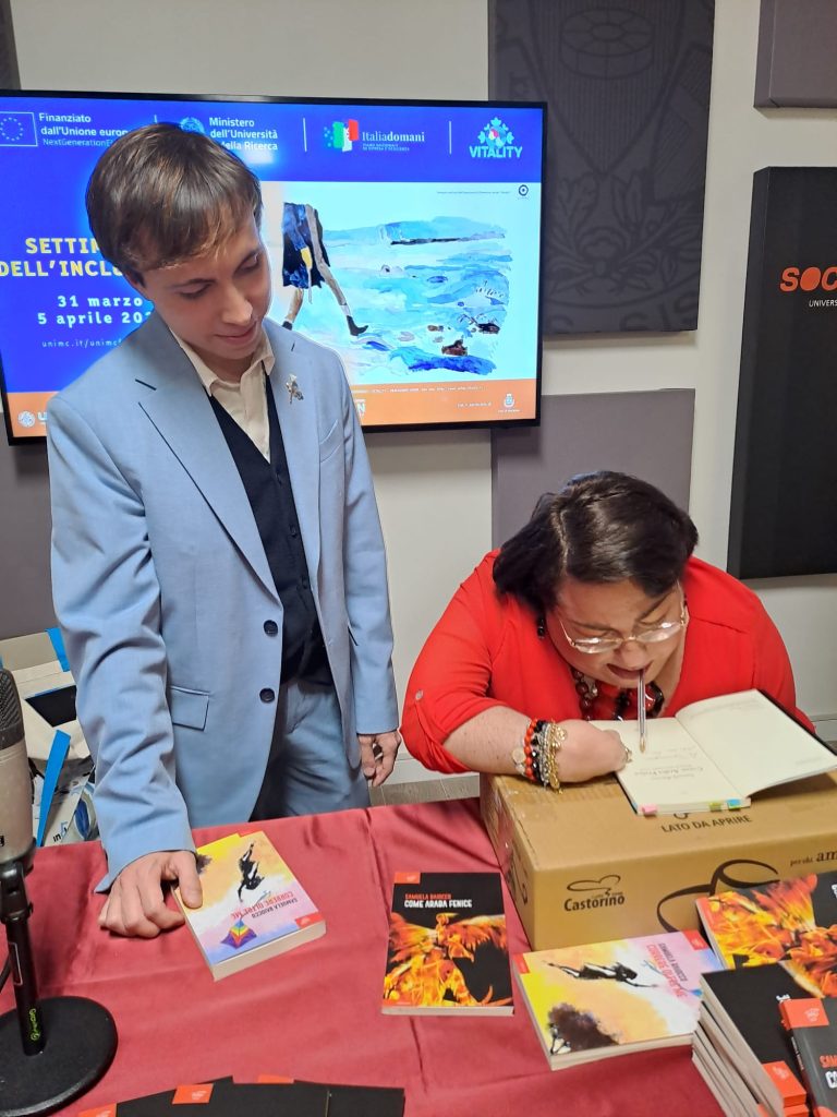 Presentazione del libro di Samuela Baiocco alla Settimana dell’Inclusione dell'Università di Macerata